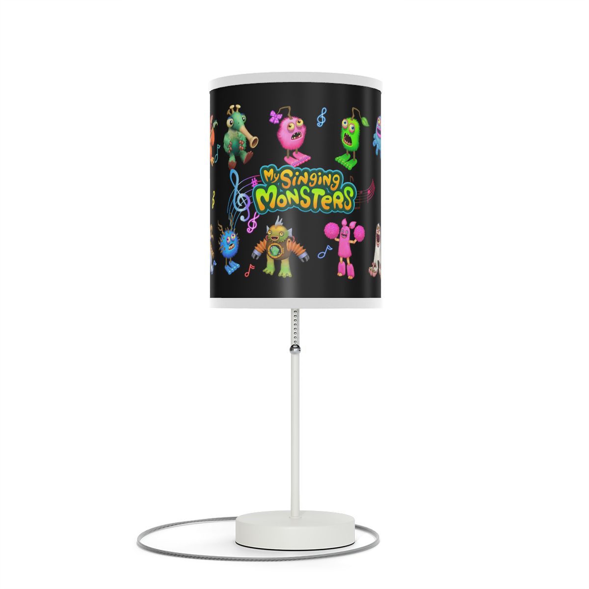 My Singing Monsters Black Lamp with Colorful Characters Cool Kiddo 10