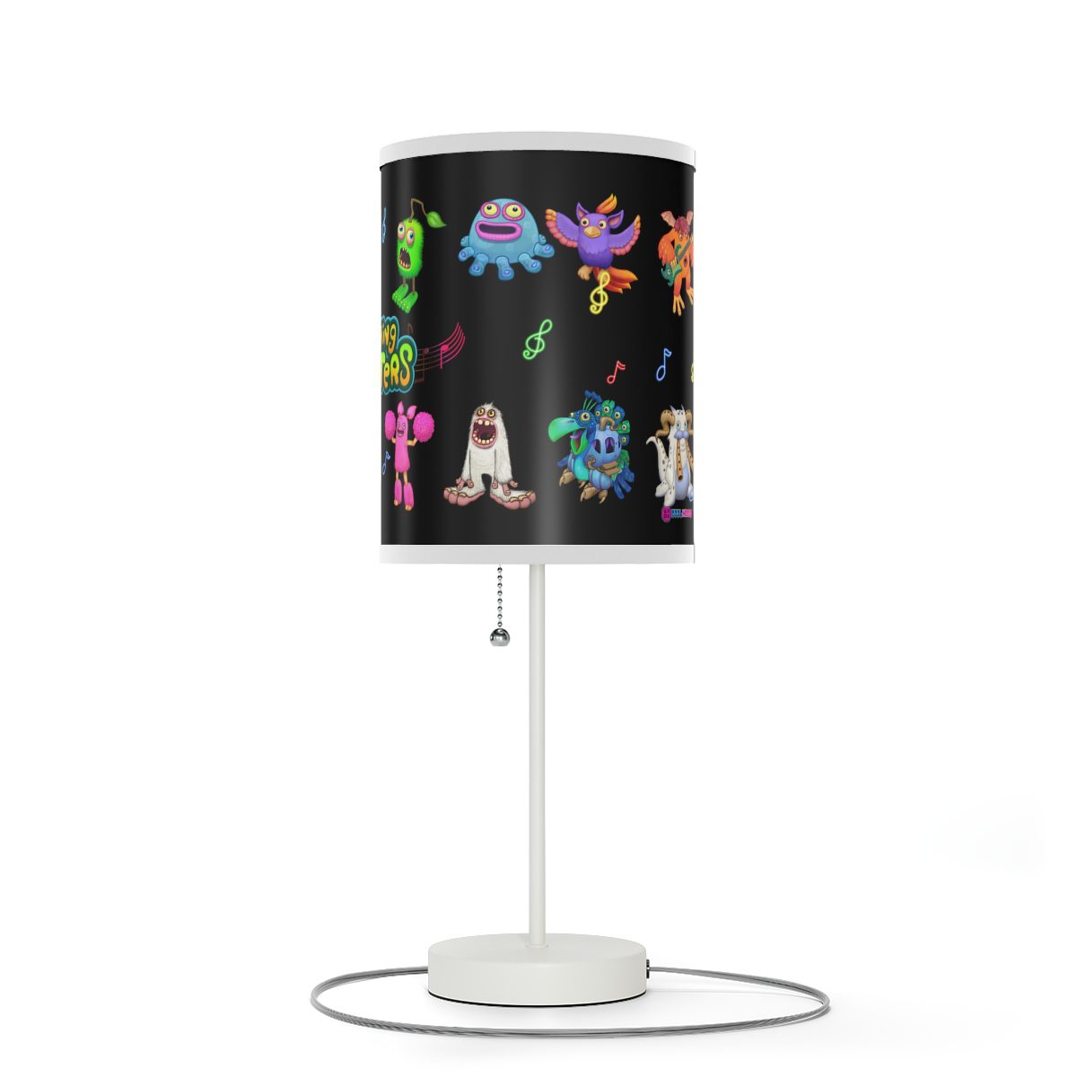 My Singing Monsters Black Lamp with Colorful Characters Cool Kiddo 16