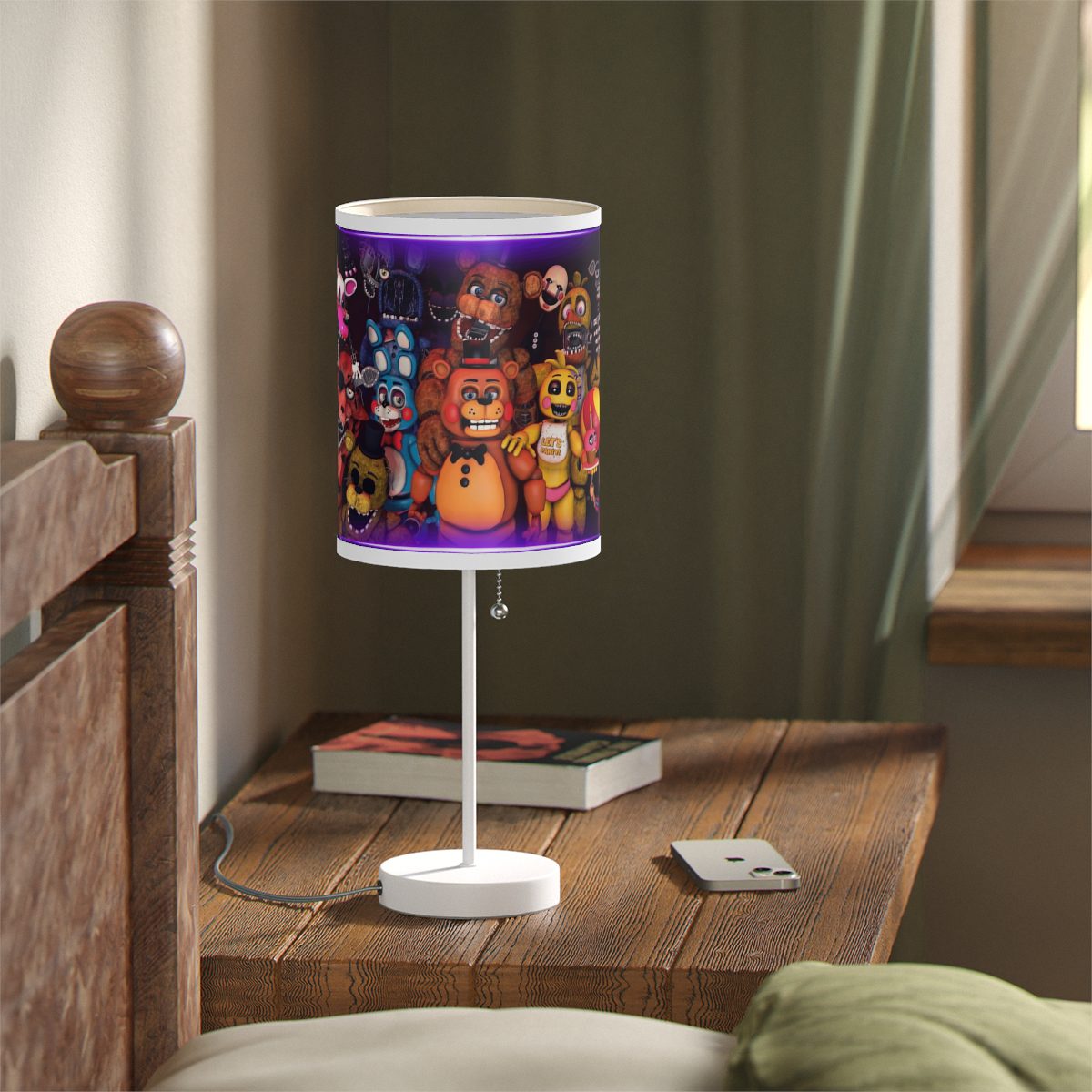 Five Nights At Freddy’s Characters Table Lamp Cool Kiddo 18