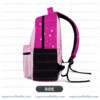 Book Bag Customizable Name Barbie Pink and Fuchsia Backpack