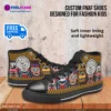 Five Nights at Freddy’s Movie Inspired High Top Shoes for Kids – Horror Characters Cool Kiddo 30