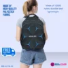 Roblox Inspired Geometric Black Backpack – Video Game Print Cool Kiddo 32