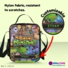 My Singing Monsters Insulated Lunch Bag, Personalized, Nylon Construction, Easy to Clean, Kids Lunchbox Cool Kiddo 26