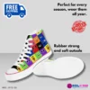Roblox Rainbow Friends High-Top Sneakers – Canvas – Fun Character Print Cool Kiddo 32