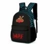 Five Nights At Freddy’s Black and Blue Backpack. Comfortable and Lightweight Book Bag for Kids Cool Kiddo 40