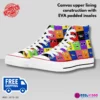 Roblox Rainbow Friends High-Top Sneakers – Canvas – Fun Character Print Cool Kiddo 30