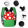 Mario’s Piranha Plant Backpack Cool Kiddo 40