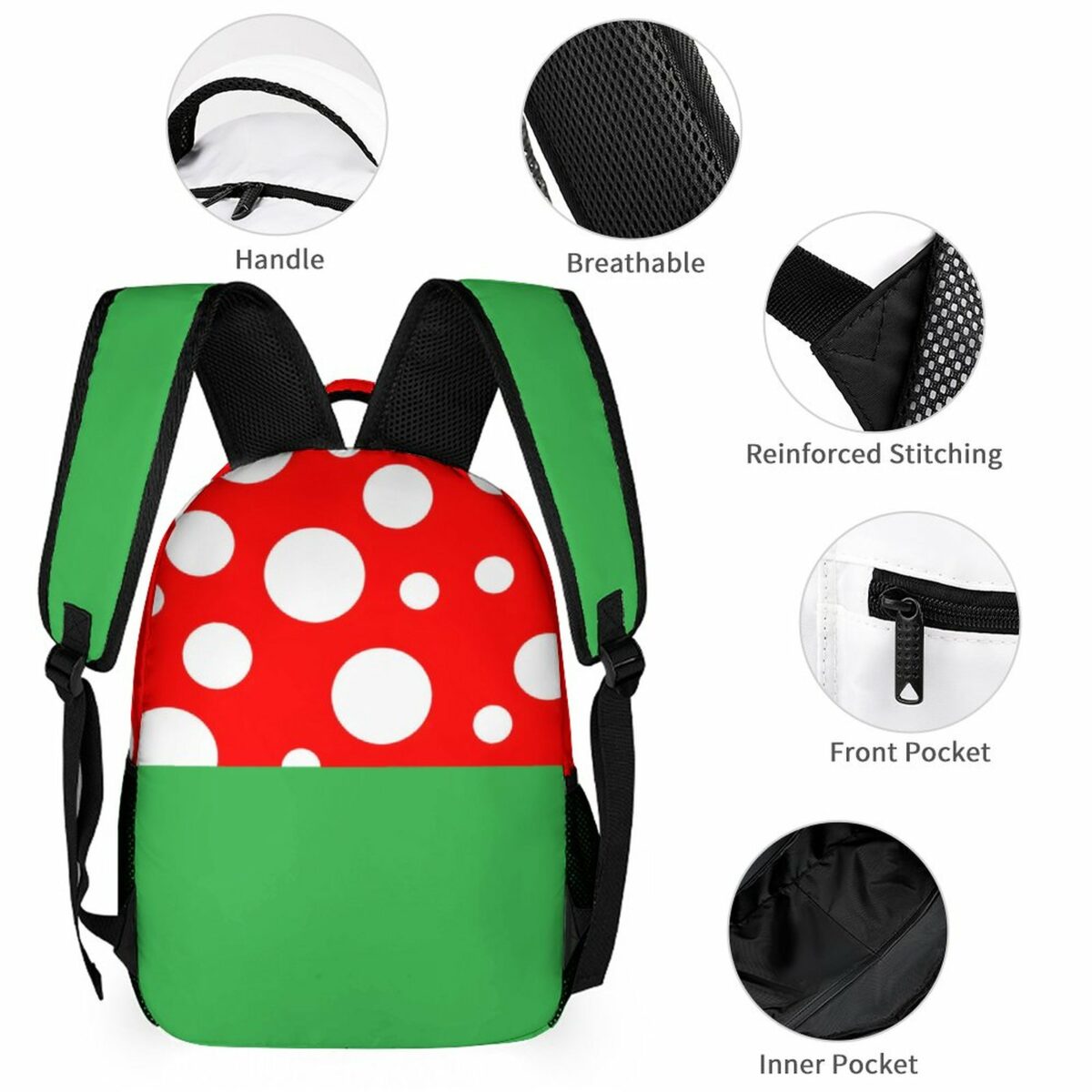 Mario’s Piranha Plant Backpack Cool Kiddo 24