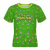 My Singing Monsters Short Sleeve Kid’s T-Shirt ET (All-Over Printing) Cool Kiddo 34