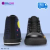 Pac Man Vintage Video Game High Top Sneakers – Custom Canvas Shoes for Kids/Youth Cool Kiddo 40