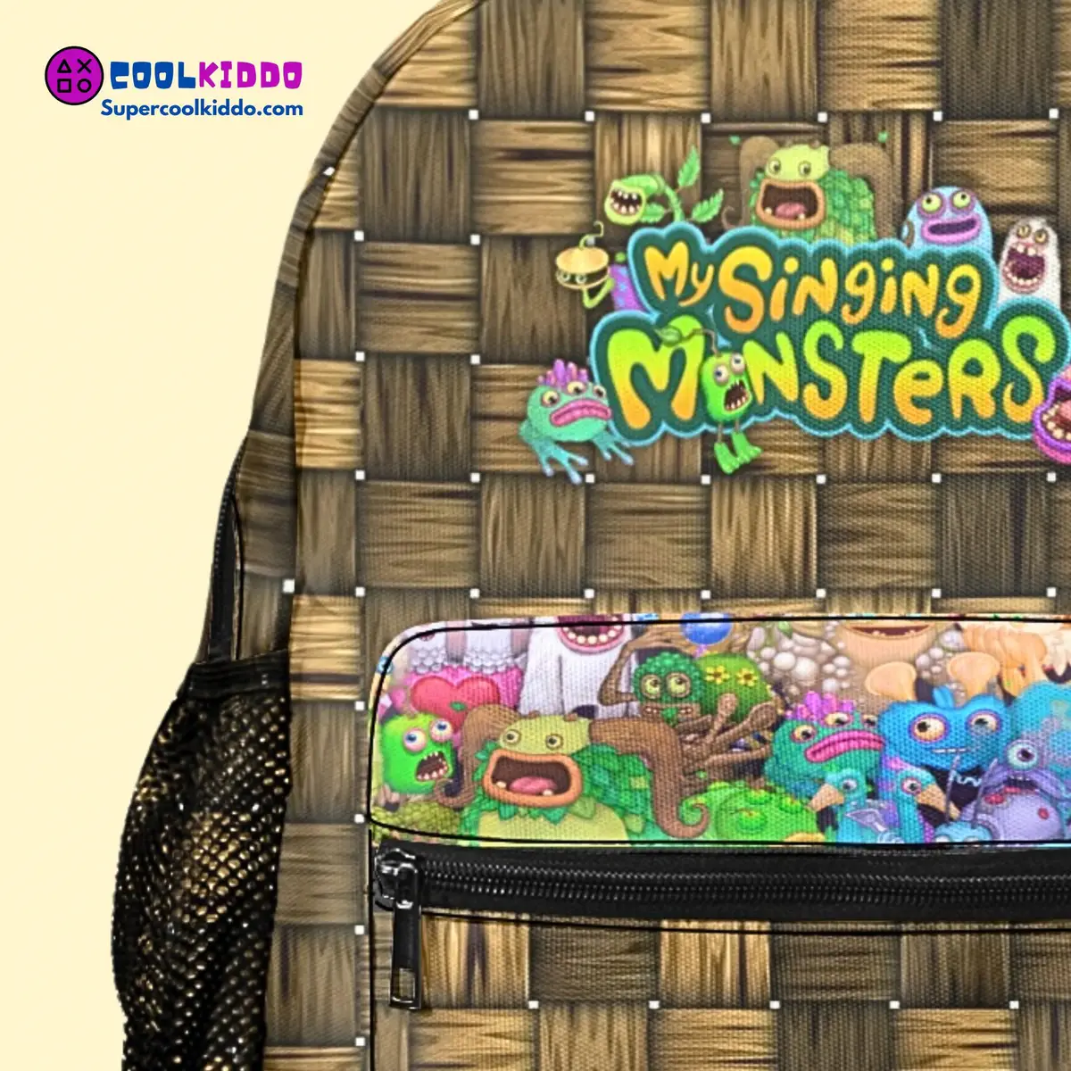 Eye Catching and Fun My Singing Monsters Casual Backpack Cool Kiddo 20