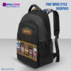 Five Nights at Freddy’s Movie Inspired Black Backpack, Horror Characters, Tablet Sleeve, Multi-Compartment Cool Kiddo