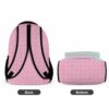 Personalized Name, Pink Roblox Girls Backpack with Avatars Characters on front Cool Kiddo 36