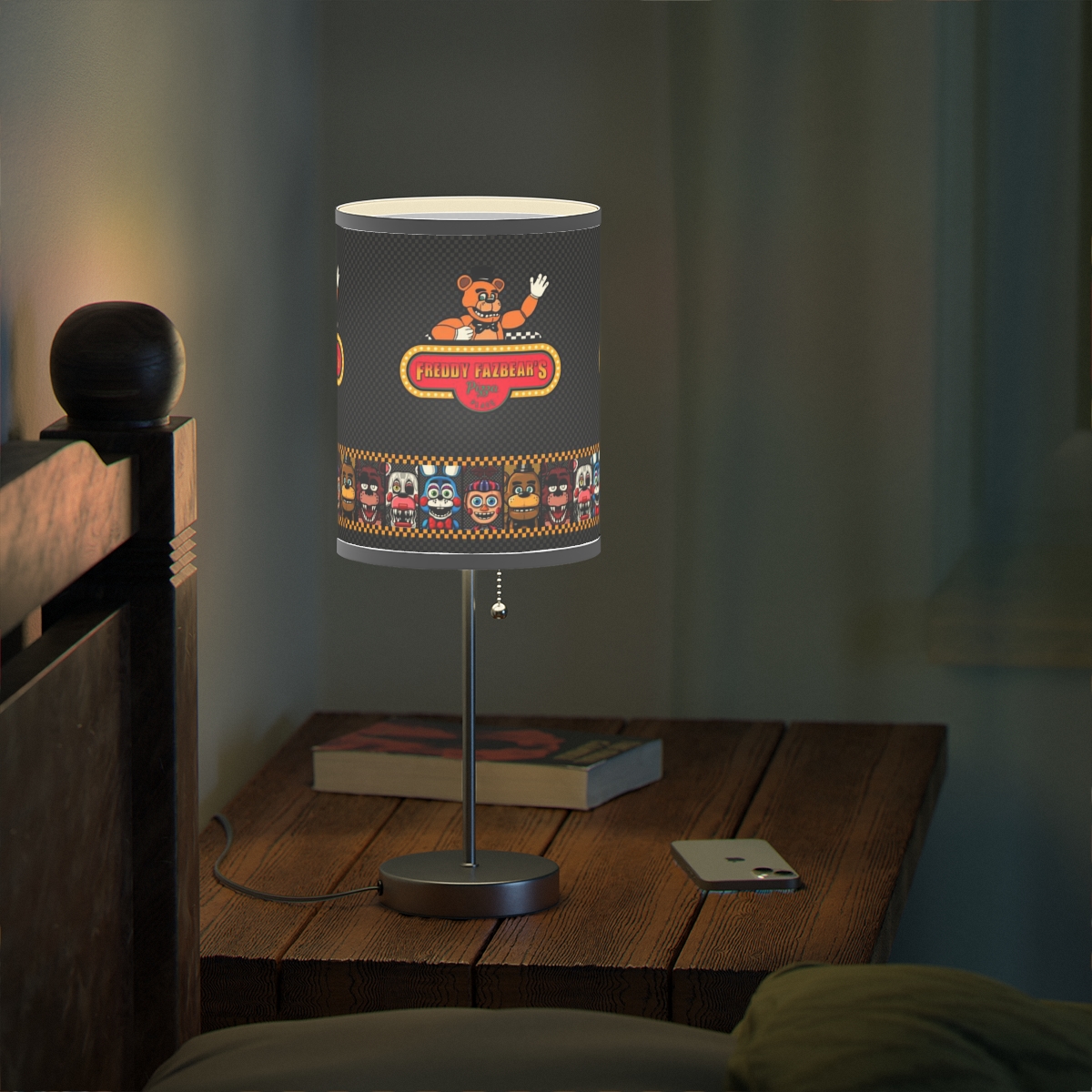 Five Nights at Freddy’s Table Lamp, FNAF Movie Inspired Night Lamp Cool Kiddo 32