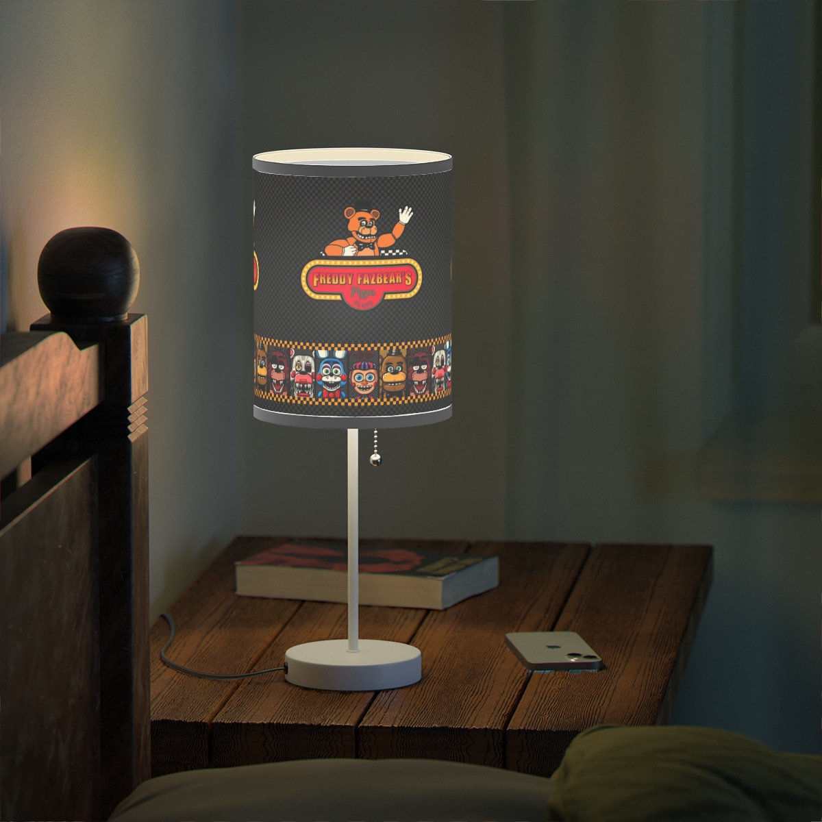 Five Nights at Freddy’s Table Lamp, FNAF Movie Inspired Night Lamp Cool Kiddo 20