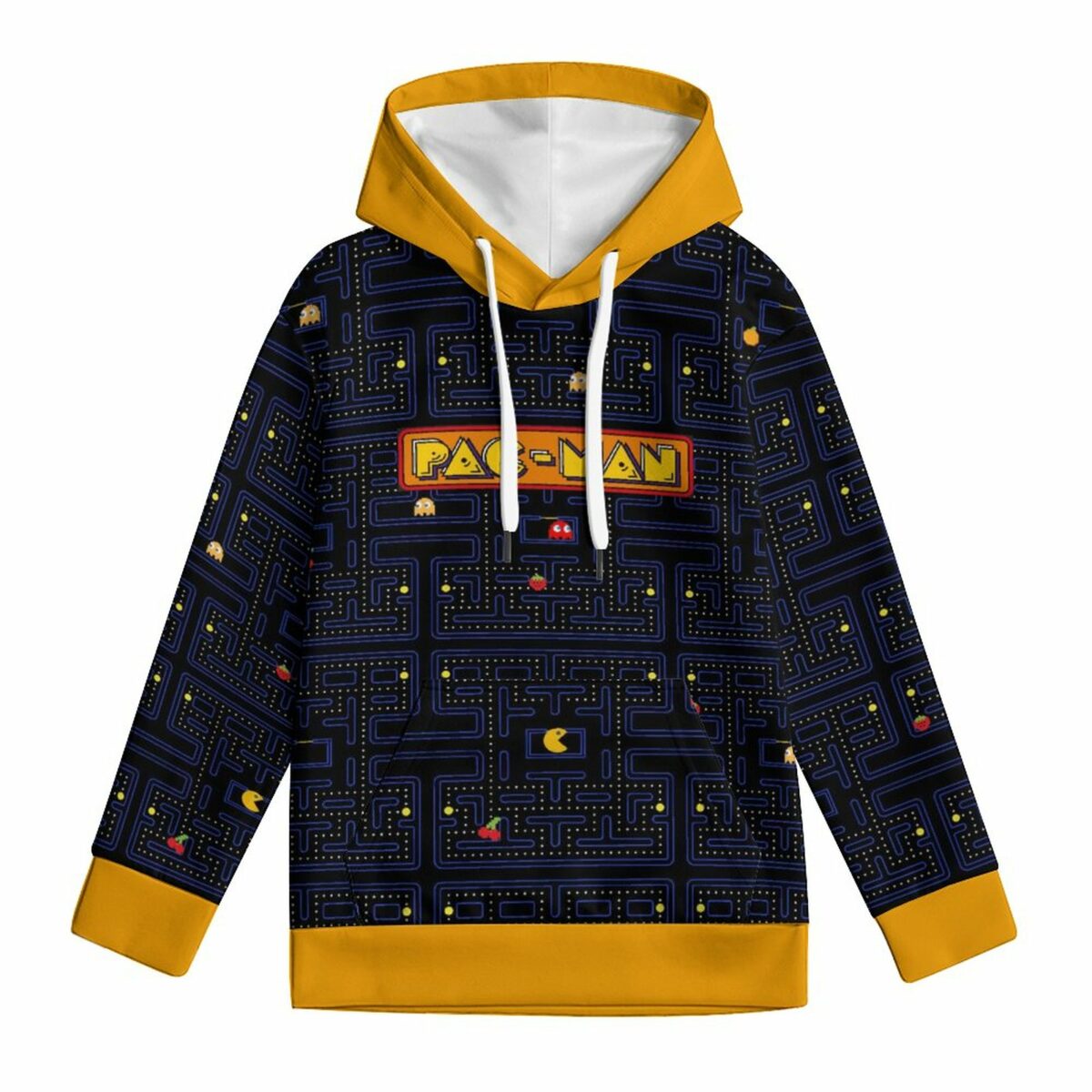 Pac-Man 160gsm Children’s Lightweight Pullover Hoodie Cool Kiddo 10