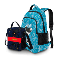 Preston Playz Minecraft Orange and Black Backpack for School Cool Kiddo 2