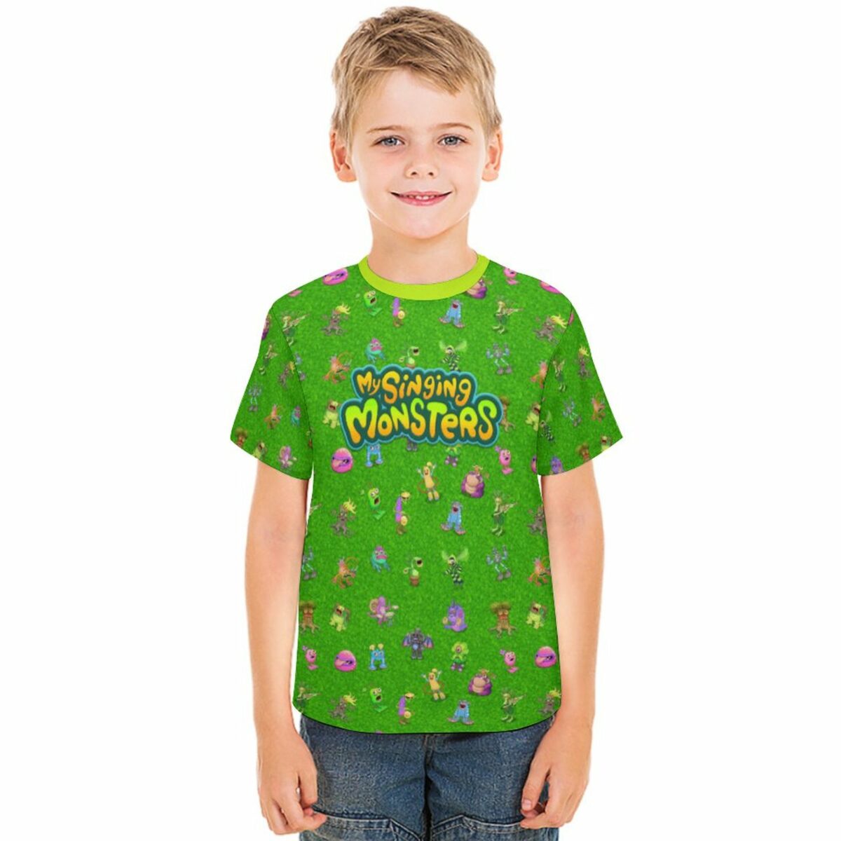 My Singing Monsters T-shirt for Teens (All-Over Printing) Cool Kiddo 24