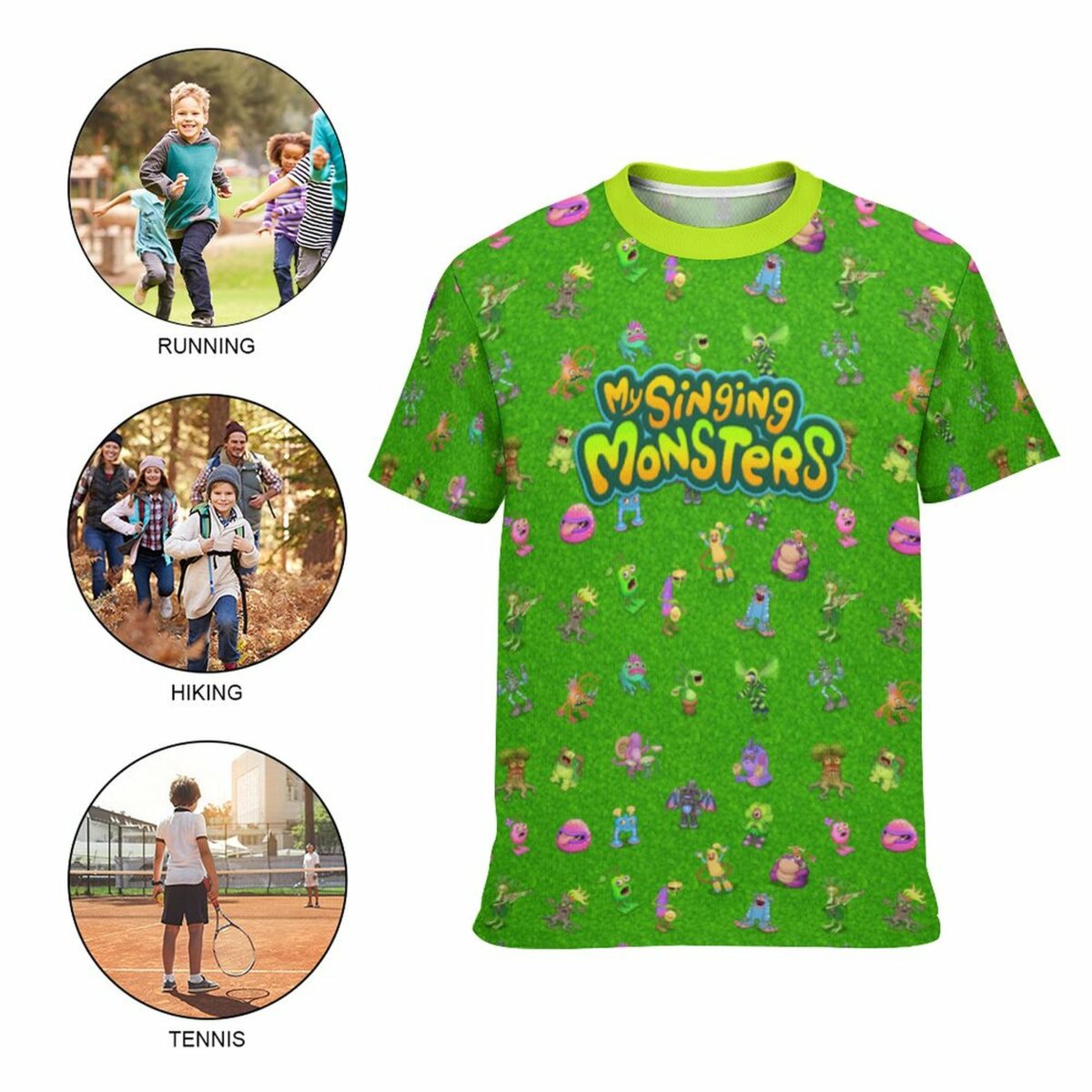 My Singing Monsters T-shirt for Teens (All-Over Printing) Cool Kiddo 18