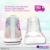 Roblox Girls Video Game High Top Sneakers – Custom Canvas Shoes for Kids/Youth Cool Kiddo 38