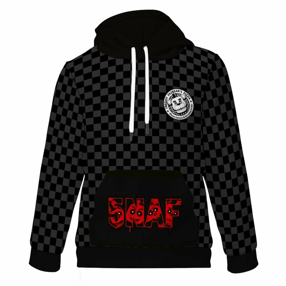 Five Nights At Freddy’s 230gsm Hoodie for Kids (All-Over Printing) Cool Kiddo 24