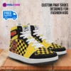 Five Nights at Freddy’s Inspired Character High-Top Kids Leather Shoes, FNAF Jordans Style Sneakers Cool Kiddo 28