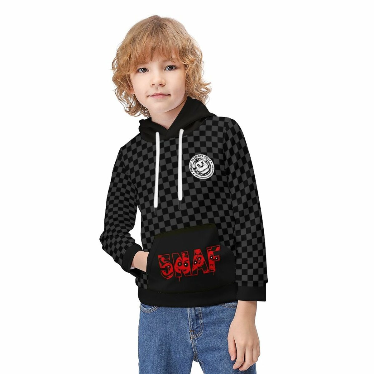 Five Nights At Freddy’s 230gsm Hoodie for Kids (All-Over Printing) Cool Kiddo 12