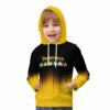 Palworld Black and Yellow 230gsm Hoodie for Kids (All-Over Printing) Cool Kiddo 36