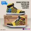 Five Nights at Freddy’s Inspired Character High-Top Kids Leather Shoes, FNAF Jordans Style Sneakers Cool Kiddo 30