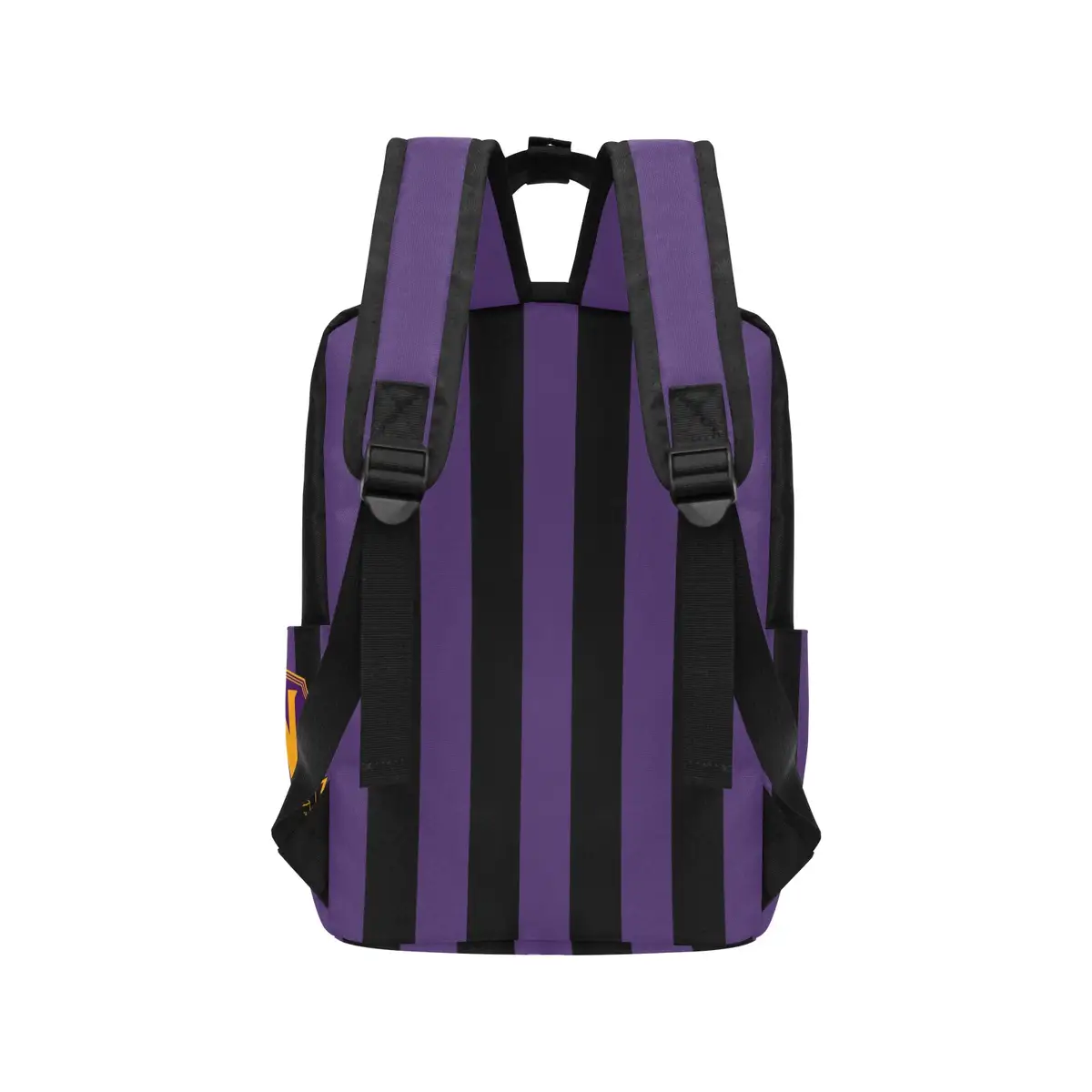 Wednesday Addams Uniform Inspired Black and Purple Backpack, Youth Book Bag for School, Nevermore Academy Rucksack Cool Kiddo 20