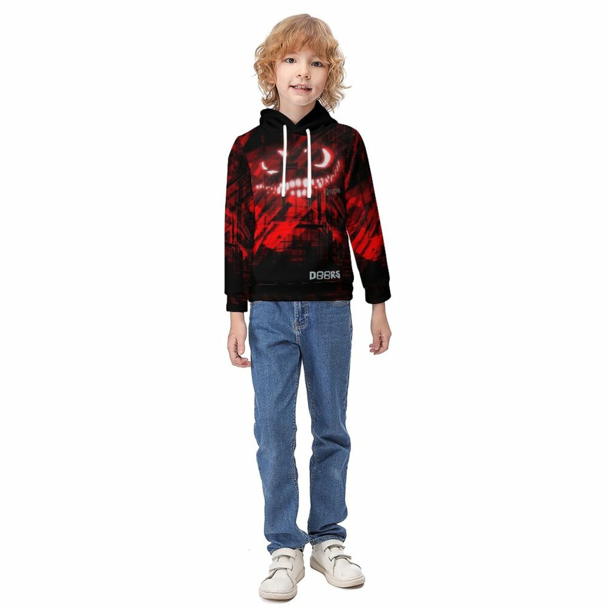 Roblox Doors Entities DUPE – 230gsm Hoodie for Kids (All-Over Printing) Cool Kiddo 24