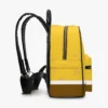 Sponge Bob Face Little Backpack – Fun All-Over Print Leather Street Bag for Girls Cool Kiddo 30
