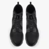 Wednesday Addams Inspired, Casual Leather Chunky Black Boots for Girls, Optional Personalized Name, Street Shoes