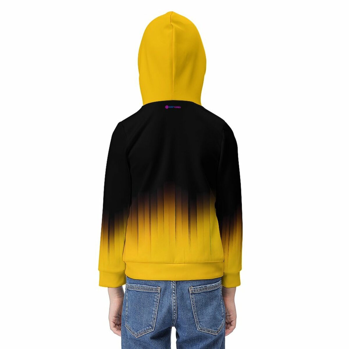 Palworld Black and Yellow 230gsm Hoodie for Kids (All-Over Printing) Cool Kiddo 20