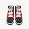 Five Nights at Freddy’s Inspired Character High-Top Kids Black and Red Leather Shoes, FNAF Jordans Style Sneakers Cool Kiddo 32