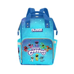 Smiling Critters from Poppy Playtime Videogame Multi-Function Backpack Cool Kiddo