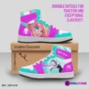 Personalized Gwen Stacy Sneakers. Spiderman Spider-Verse Character High-Top Leather Girl / Woman Shoes Cool Kiddo 34