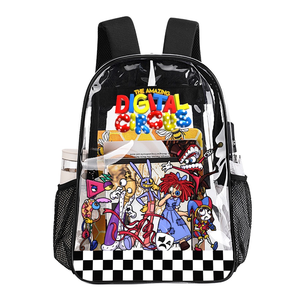 The Amazing Digital Circus – Transparent Bag 17 inch 2024 New Cool Kiddo 18