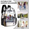 Personalized Name ROBLOX – Transparent Bag – Clear Backpack – 17-inch 2024 New Cool Kiddo 34
