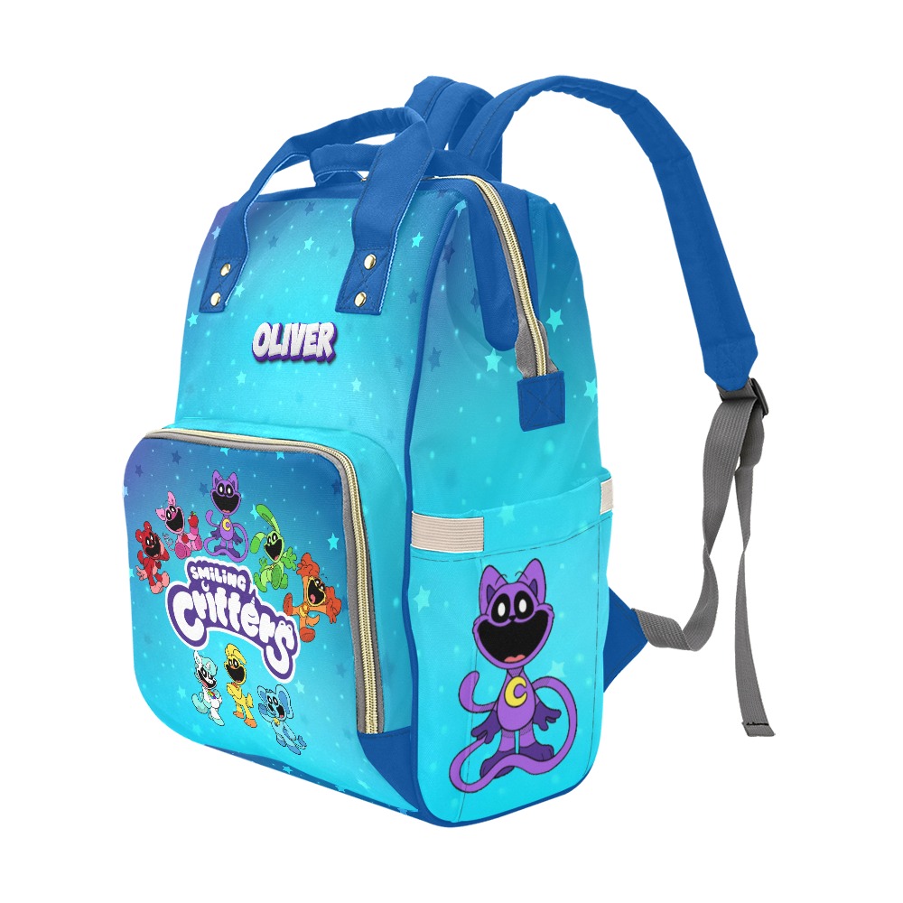 Smiling Critters from Poppy Playtime Videogame Multi-Function Backpack Cool Kiddo 16