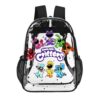 Smiling Critters (Poppy Playtime) – Transparent Bag Clear Backpack 17-inch 2024 New Cool Kiddo 24