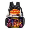 Personalized FIVE NIGHTS AT FREDDY'S - Transparent Bag - Clear Backpack 17-inch 2024 New