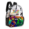 Rainbow Friends Transparent Backpack 17-inch 2024 New Cool Kiddo 36