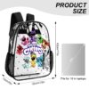 Smiling Critters (Poppy Playtime) – Transparent Bag Clear Backpack 17-inch 2024 New Cool Kiddo 30