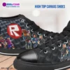 ROBLOX Video Game Inspired High Top Shoes for Kids/Youth Cool Kiddo 30