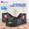 ROBLOX Video Game Inspired High Top Shoes for Kids/Youth Cool Kiddo 28