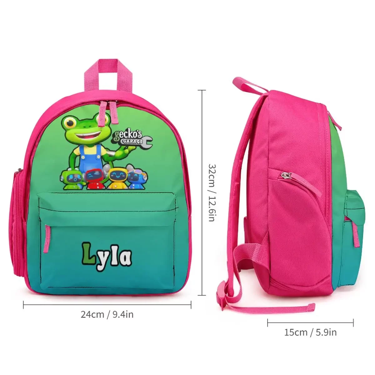 Gecko’s Garage Animated Series Character Children’s School Bag Cool Kiddo 16