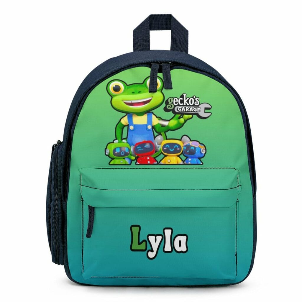 Gecko's Garage Animated Series Character Children's School Bag