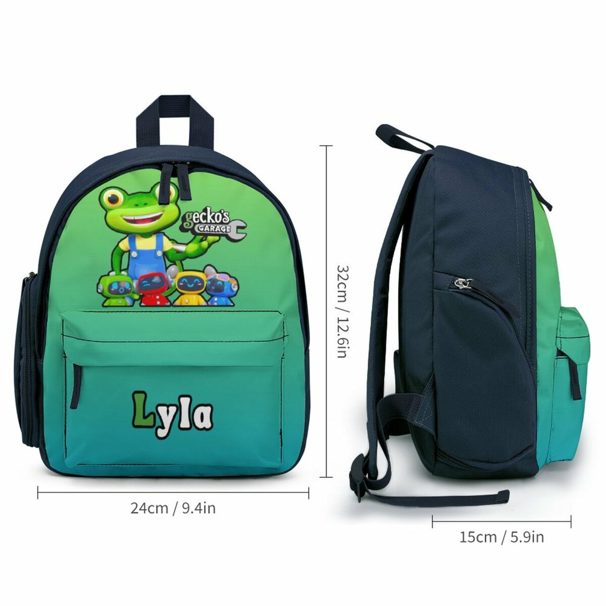 Gecko’s Garage Animated Series Character Children’s School Bag Cool Kiddo 14