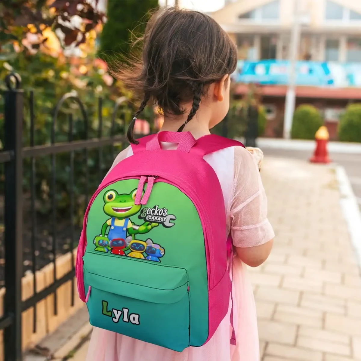 Gecko’s Garage Animated Series Character Children’s School Bag Cool Kiddo 12